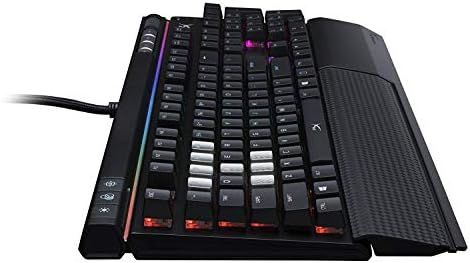 HyperX Alloy Elite RGB-mehanička tastatura za igre-softver-kontrolisano svjetlo & Macro prilagođavanje - oslonac za ruke - kontrole