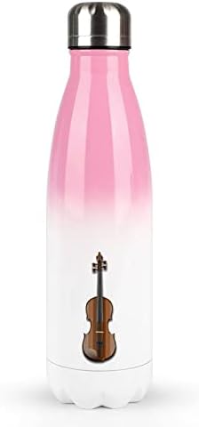 Violina 17oz Sportska boca za vodu od nehrđajućeg čelika vakuum izolirana cola oblik za višekratnu sportsku tikvicu