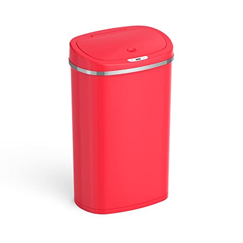 Jimory 13.2 galonska kanta za smeće, senzor pokreta kuhinja Kan za smeće, nehrđajući čelik