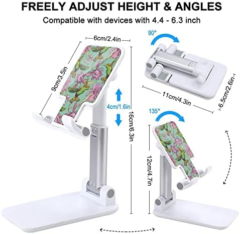 Colibri i cvijeće Sklopivi držač za stalak za tabletu za stalak za tabletu za kućnu površinu za kućnu površinu Bijeli stil
