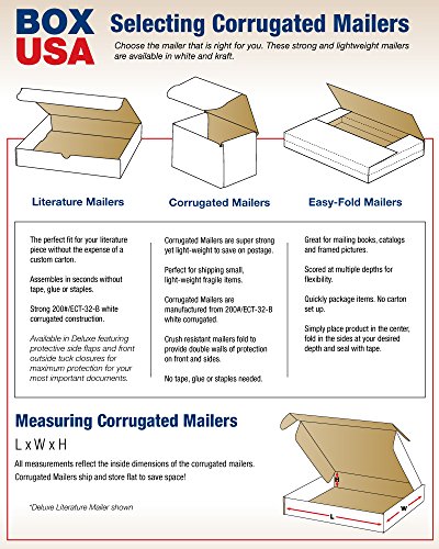 Kutija SAD kutija za otpremu mala 8D x 6Š x 3 V, 250 pakovanja | valovita kartonska kutija za pakovanje, selidbu i čuvanje
