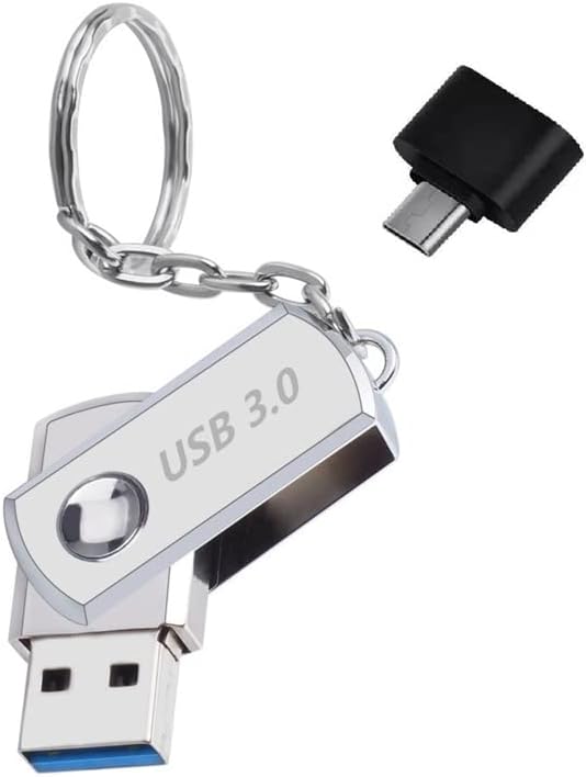 128GB Tip C Flash Drive 3.0 USB Flash Drive USB memorijski štap sa dvostrukim USB palcem Photo Photo Stick Show pogon za pametne telefone,