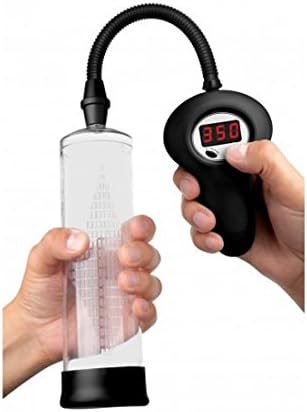 Veličina je važna automatska pumpa za digitalnu penis sa jednostavnim prianjanjem
