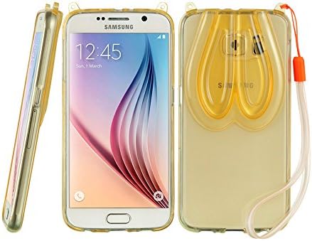 San Wireless CSSAMS6-Bunnye-Go TPU Bunny futrola za uši za Galaxy S6, Zlato