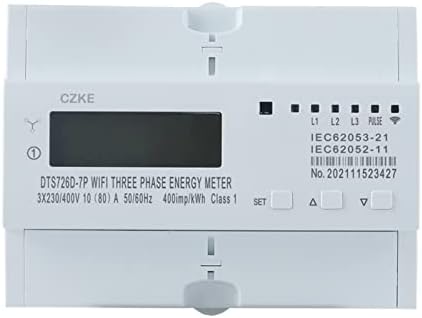 BCMCBV 3 faza din željeznička tuya 50 / 60Hz 3 * 120V 3 * 220V 3 * 230V WiFi pametni mjerač mjerača TIMER Potrošnja električne energije