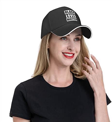 Crni životi važni odrasli bejzbol kapa žena snapback šešir Podesivi muški golf kapa