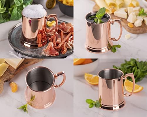 GUT Dungeon Master Moscow Mule Personalizirani D & D GAMER poklon bakar Stein piv šalica DND poklon za njemu pivo Stein 21oz metalni