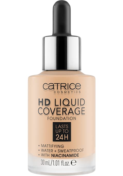 Catrice | HD Liquid pokrivenost Foundation | visoka & amp; prirodna pokrivenost | Vegan & amp; bez okrutnosti