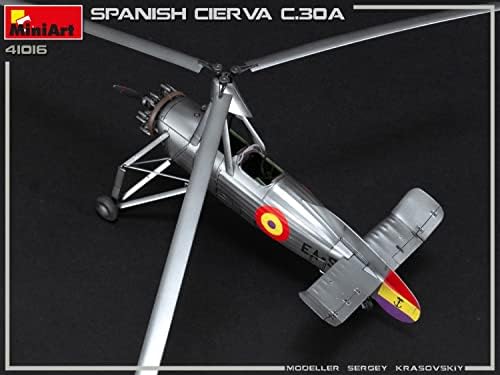 MiniArt MIN41016 1:35-španska Cierva C. 30A, neobojena