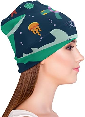 Baikutouan ajkule i ribe Print kapice za muškarce žene sa dizajnom Lobanja kapa