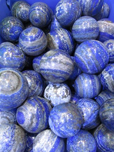 Lazulie Lapis sfera Gemstone Amethyst Rock Rose Kvarc Kristalna sfera - Ručni urezani dragulj 40-50mm Sve za Crystal Cabochon Rock