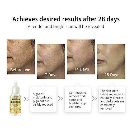 24k zlatne ampule Serum protiv bora protiv starenja hidratantna koža za učvršćivanje lica