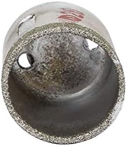 X-DREE 26mm rezni prečnik okrugla bušilica bušilica za bušenje staklena rupa testera srebrni ton(Diámetro de corte de 26 mm Diámetro