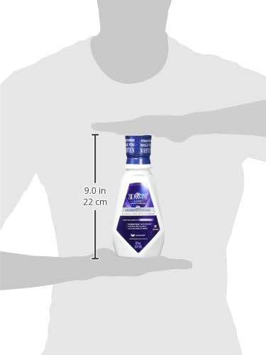 Crest 3d bijeli luksuzni dijamant jak antikavity fluorid ispiranje usta, čista kovnica, 16 fl oz