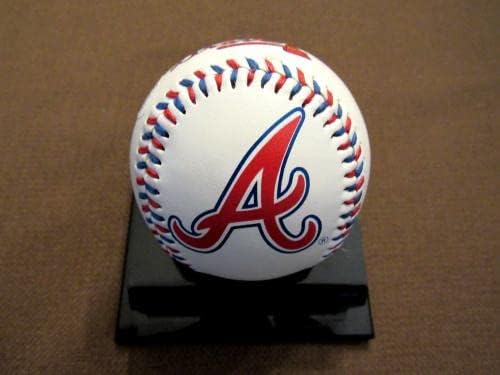 Bobby Cox WSC Atlanta Braves Hof Yankees potpisali su auto hrabra logo bejzbol JSA - autogramirani bejzbol