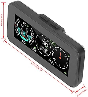 HUD ekran, incinometar boja LCD ekrana Dvostruki signal otporan na toplinu univerzalni za vanjski vozila za motocikle