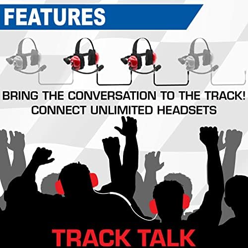 Robustan NASCAR povezuje iza glave slušalice za trke Fan Racing Radio elektronika komunikacije-povezuje sa skenerima