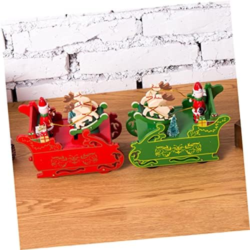 Best sportble kutija Drvena glazbena kutija za obrt za djecu za djecu za djecu Mehanički muzički kutija Muzička karoselna konja Rotirajte