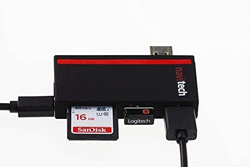 Navitech 2 u 1 laptop/Tablet USB 3.0/2.0 Hub Adapter/Micro USB ulaz sa SD / Micro SD čitačem kartica kompatibilnim sa Lenovo Legion