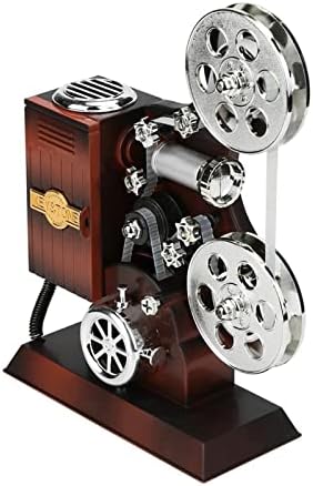 Exers izvrsna - muzička kutija retro drveni metalni projektor Model muzičke kutijentinski muzički nakit kutija za rođendan vjenčanja