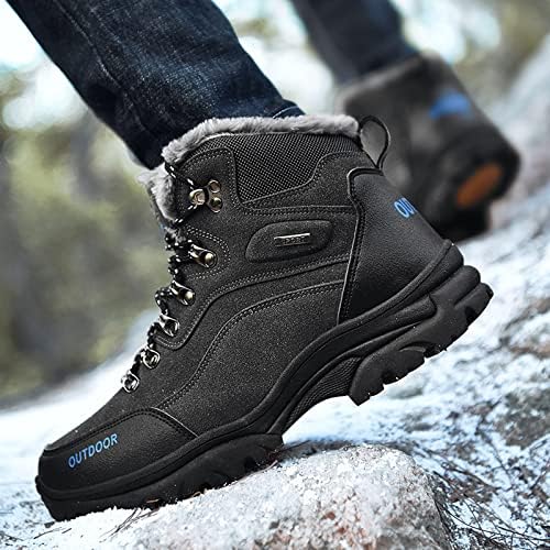 Muške planinarske čizme Vodootporne zimske vanjske non klizne snježne cipele za čišćenje Sportske cipele Držite tople planinarske