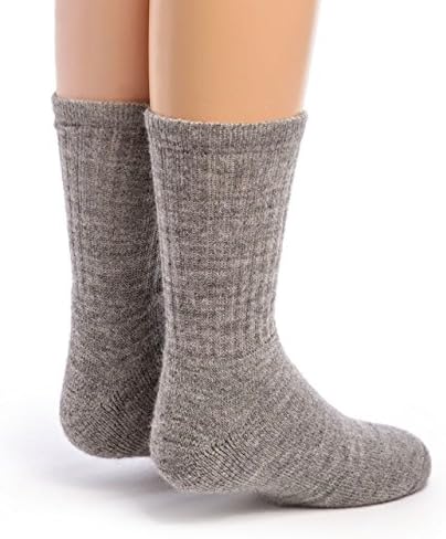 WARRIOR alpaca čarape-Unisex dječije vanjske čarape od alpaka vune-frotirno Podstavljeno stopalo