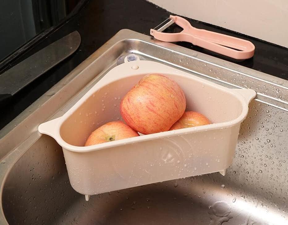 Jahh kuhinjski sudoper cjedilo biljnog voćnog odvoda za odvod koša za usisavanje ugaonog kuta za pohranu spužva držač ručnika kuhinja