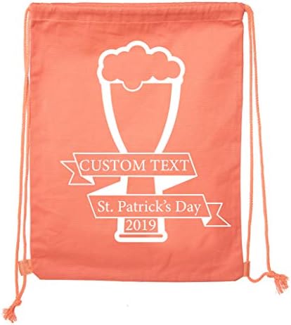 Prilagođeni ruksak u sv Patricku Personalizirane torbe za izvlačenje, za višekratnu daru