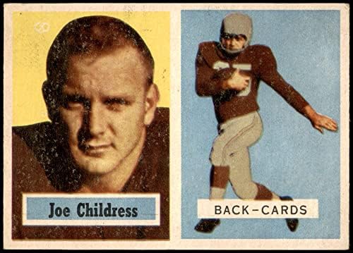 1957.Pod 100 Joe Childress Chicago Cardinals-FB Ex + Cardinals-Fb Auburn