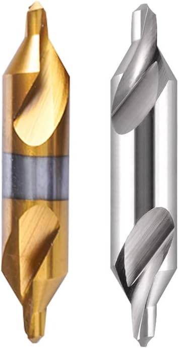 TITAN-PLANIRANI COBALT-STEPE STEEL A-Type Centralni bušilica za bušenje Spiralna fluta nehrđajuća čelika Center bušilica - / Boja:
