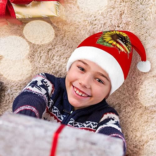 Suncokret američka zastava Božić Santa šešir za crveni Božić kapa odmor favorizira Novogodišnji svečani potrepštine