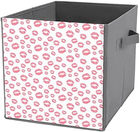 Nudquio usne sklopive kante za odlaganje sklopive kutije kocka tkanine jednostavan organizator sa ručkama za odjeću za kućne spavaće