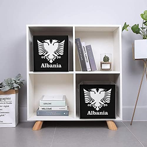Albania Eagle velike kocke Storage Bins sklopiva platnena kutija za odlaganje Ormara Organizatori za police