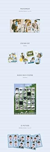 Dream Onewe - mala soba ispunjena vremenskim albumom + bolsvos k-pop ebook, 1ea bolsvos naljepnica za toploader, fotokalete