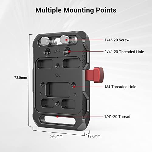 Paket: SmallRig V Mount baterija sa 1/4 -20 niti + malrig v Mount baterija VB50