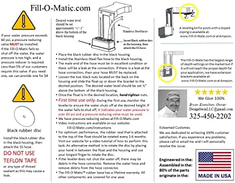 Fill-O-Matic Premium Automatsko Niveliranje Vode U Bazenu