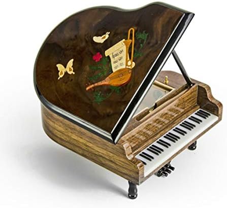 Prekrasno 36 Napomena Minijaturni muzički Grand Piano sa muzičkom temom umetnu - vrijeme za reći zbogom