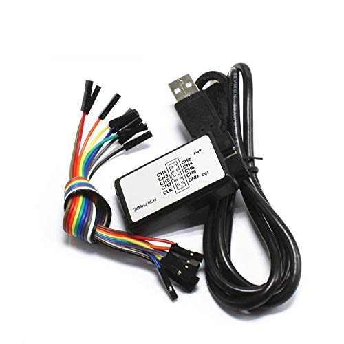 5Sets USB logički analizirajte 24m 8CH MCU ARM FPGA DSP alat za uklanjanje pogrešaka