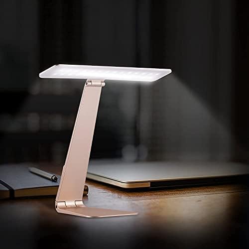 Stolna lampica LED ultra tanki sklopivi stolni svjetiljci za čitanje očiju zatamnjene učenje sa USB priključkom za punjenje Pogodno