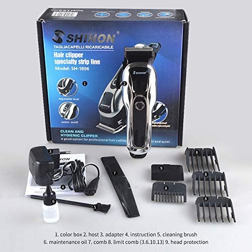 Šišanje za kosu profesionalni električni punjivi LCD komplet za šišanje prenosivi muški alati za šišanje za muškarce žene deca Ćelava