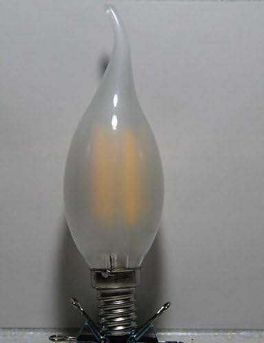 HHPH 1 kom E12 2 W 2 COB 200 LM topla bijela Ca35 dekorativne sijalice za sveće AC 110-130 V