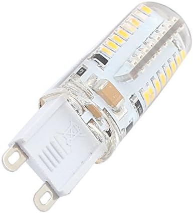 Aexit AC 220V tračna rasvjeta G9 4W Bijela 64 LED visoka Svjetlina silikonska žarulja za uštedu energije za kukuruz