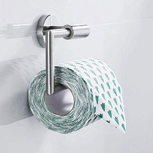 WSZJJ No-Cover Wol Paper Holder - Zidni perforirani kupaonica Papirnati držač za ručnik od nehrđajućeg čelika Držač za toaletni papir