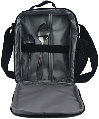 Salabomia školski ruksak sa fire Basketball printom izolovane torbe za ručak za dječake i djevojčice Set Travel 2 kom