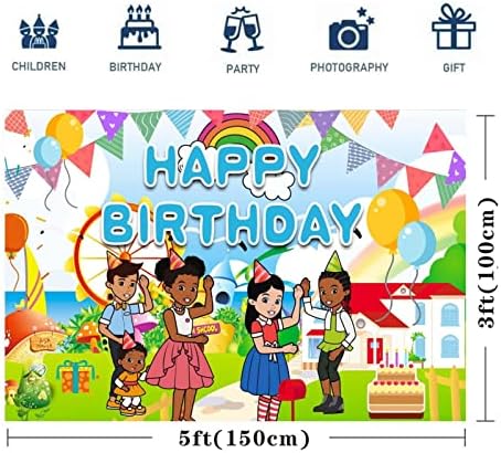 Crni dječaci i djevojčice Dječiji rođendan muzika tema Party backdrop dekoracije za dječje rođendane Baby Shower torta Tabela Decoration