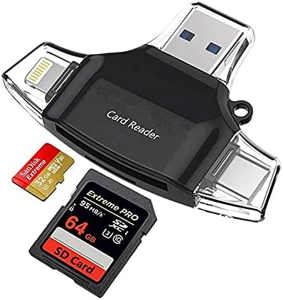 BoxWave Smart Gadget kompatibilan sa CredevZone RG353VS-Allreader čitač SD kartica, čitač microSD kartica SD kompaktni USB za CredevZone