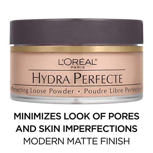 L'oreal Paris Hydra Perfecte perfecte Perfecting Loose Face Powder, minimizira pore & usavršava kožu, postavlja Makeup, dugotrajan,