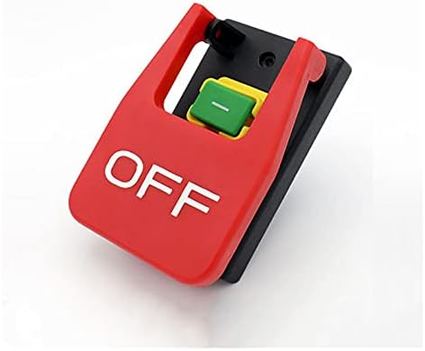 Buday Off-on Crvena prekrivačka preklopna prekidača za zaustavljanje hitnog gumba 16A 16A Zaštita / podlošci za zaštitu / podlošci
