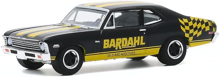 Greenlight 41110 D radi na praznoj seriji 1972 Chevy Nova - Bardahl ulja 1: 64 skala