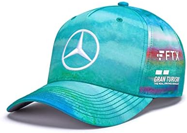 Mercedes-AMG Petronas F1 Specijalno izdanje Lewis Hamilton 2022 Miami GP šešir plava
